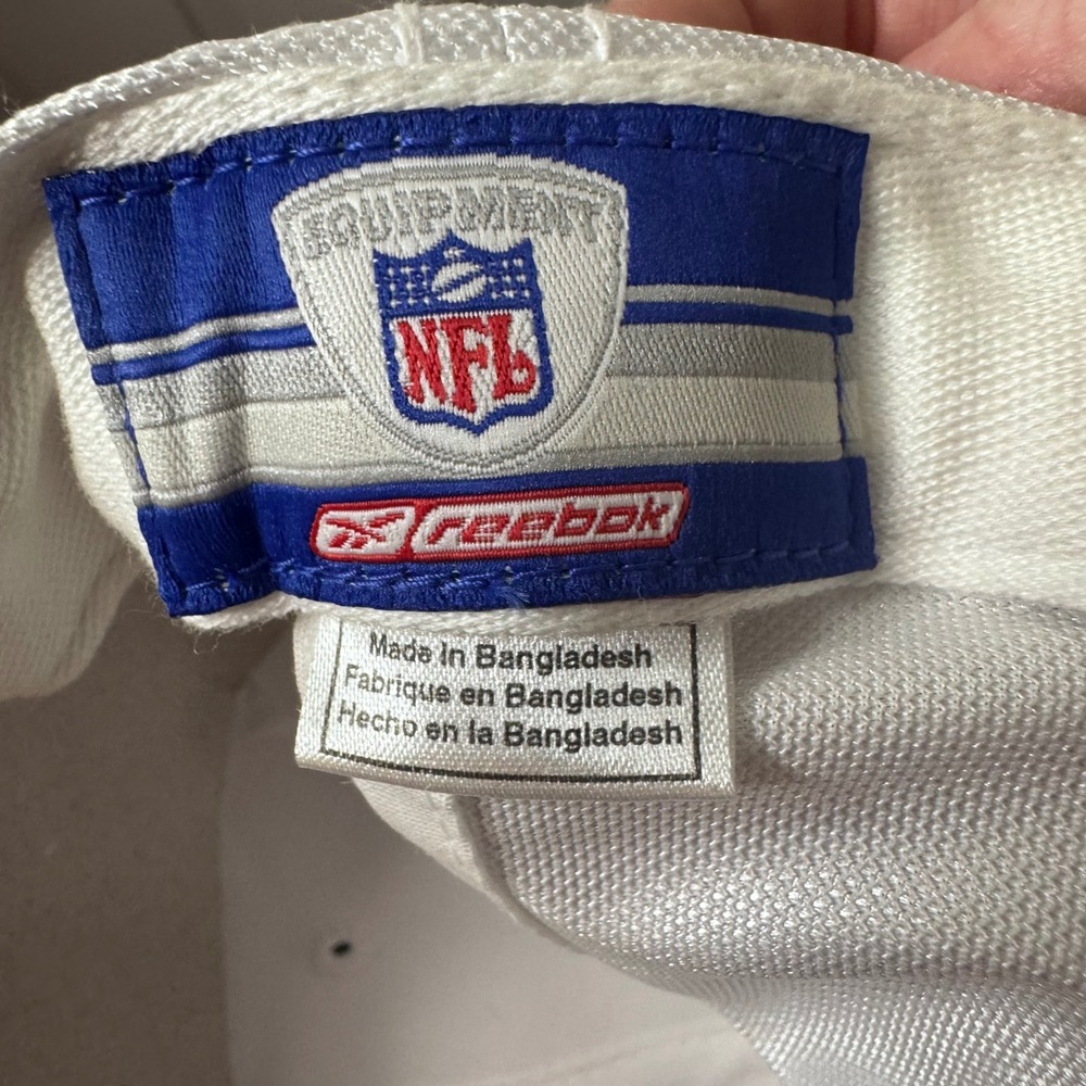St Louis Rams Reebok NFL Equipment Strapback Hat‎ Ribbed Rubber Bill New Flawed - Picture 5 of 12